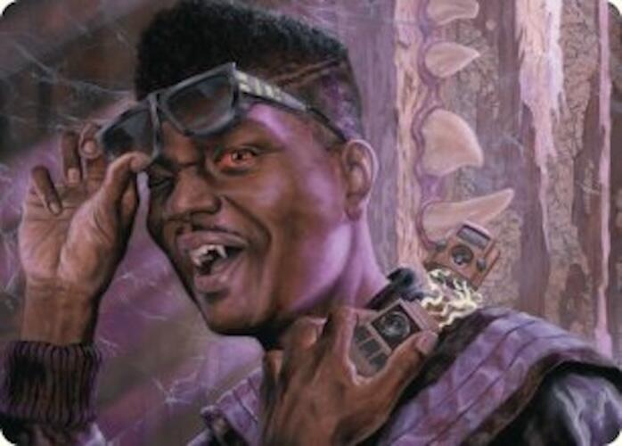 Dashing Bloodsucker Art Card [Duskmourn: House of Horror Art Series] | Webway Games