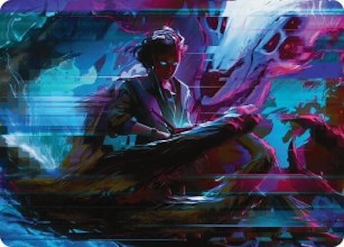 Demonic Counsel Art Card (32/54) [Duskmourn: House of Horror Art Series] | Webway Games