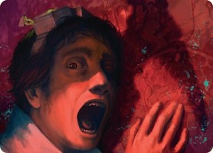Murder Art Card [Duskmourn: House of Horror Art Series] | Webway Games
