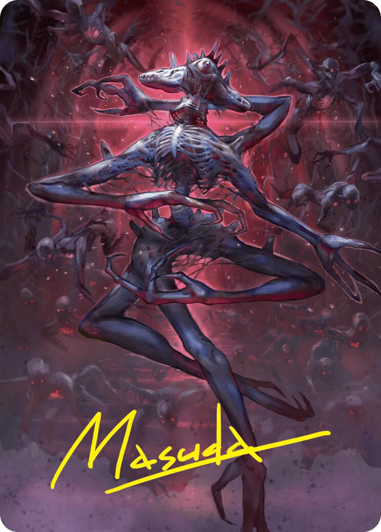 Overlord of the Balemurk Art Card (Gold-Stamped Signature) [Duskmourn: House of Horror Art Series] | Webway Games