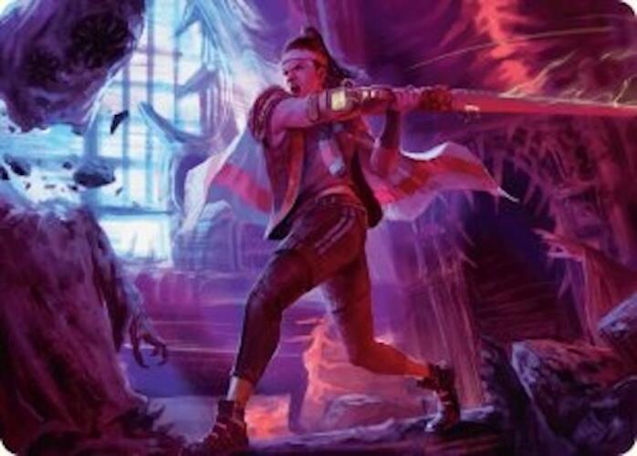 Diversion Specialist Art Card [Duskmourn: House of Horror Art Series] | Webway Games