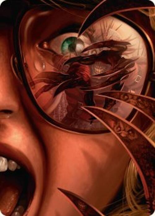 Razorkin Needlehead Art Card [Duskmourn: House of Horror Art Series] | Webway Games
