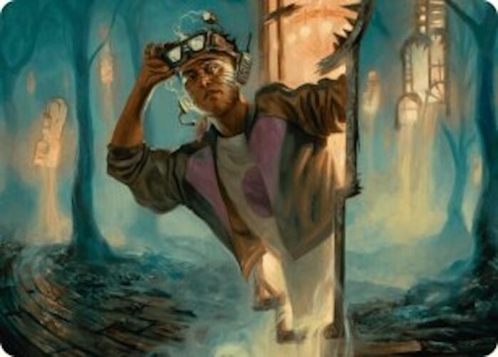 House Cartographer Art Card [Duskmourn: House of Horror Art Series] | Webway Games