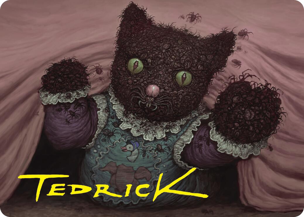 Twitching Doll Art Card (Gold-Stamped Signature) [Duskmourn: House of Horror Art Series] | Webway Games
