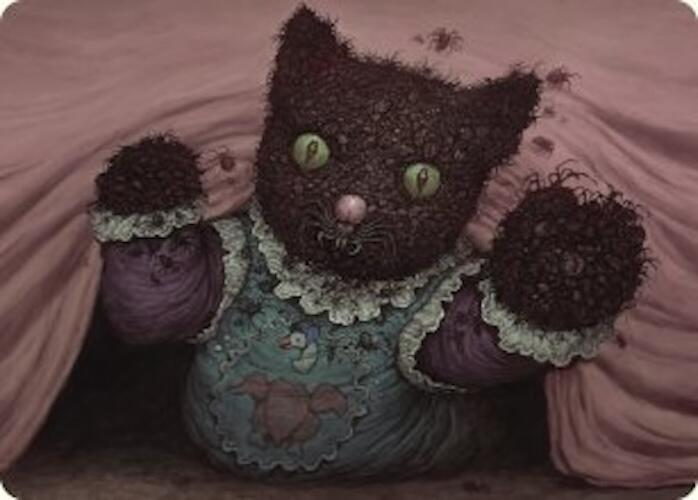 Twitching Doll Art Card [Duskmourn: House of Horror Art Series] | Webway Games