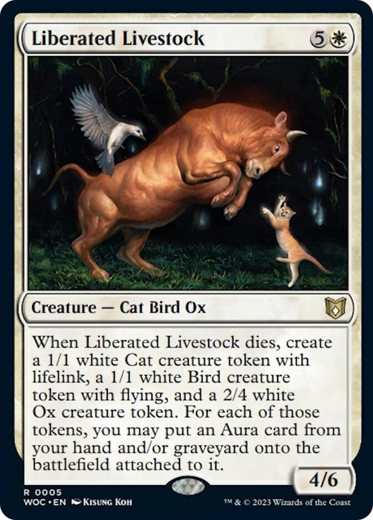 Liberated Livestock [Wilds of Eldraine Commander] | Webway Games