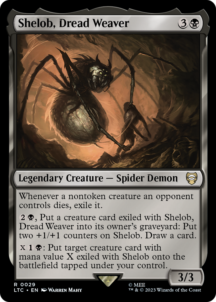 Shelob, Dread Weaver [The Lord of the Rings: Tales of Middle-Earth Commander] | Webway Games