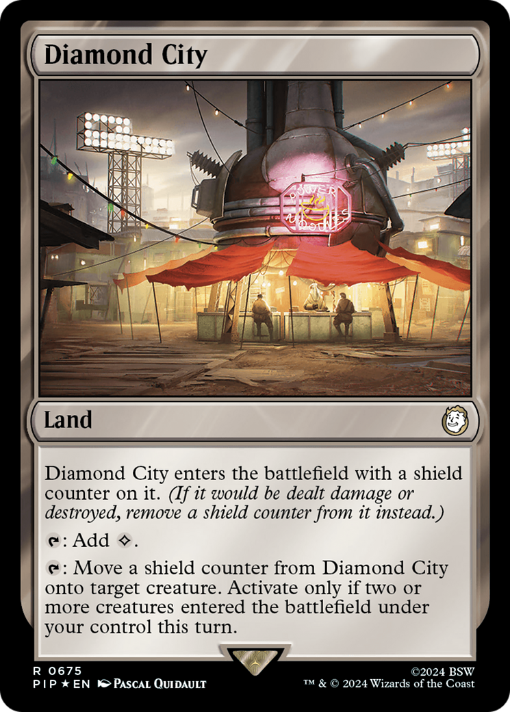 Diamond City (Surge Foil) [Fallout] | Webway Games