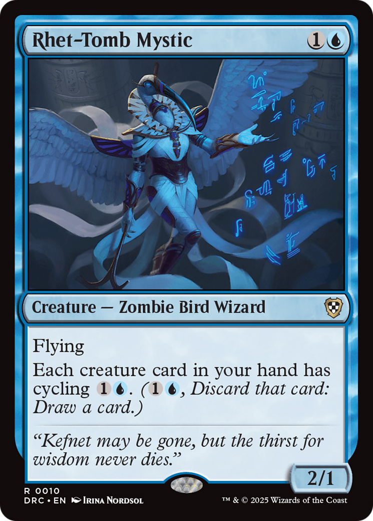 Rhet-Tomb Mystic [Aetherdrift Commander] | Webway Games