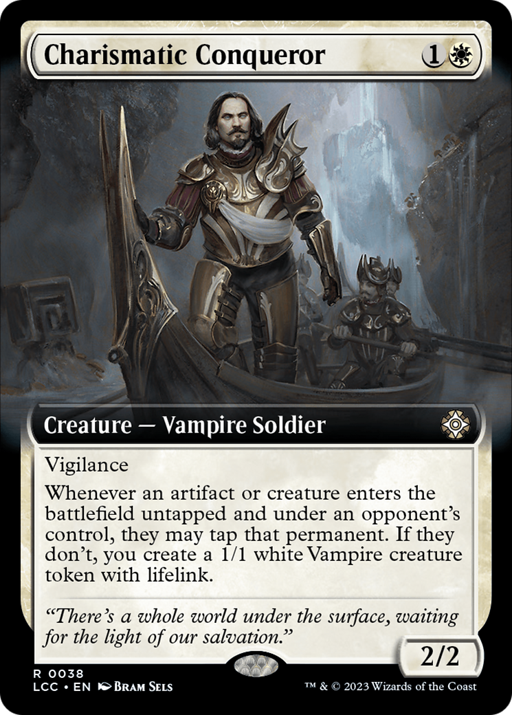 Charismatic Conqueror (Extended Art) [The Lost Caverns of Ixalan Commander] | Webway Games