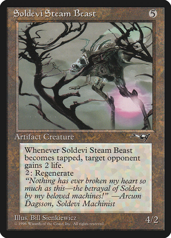 Soldevi Steam Beast (Purple Light Background) [Alliances] | Webway Games
