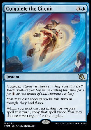 Complete the Circuit (Promo Pack) [March of the Machine Promos] | Webway Games