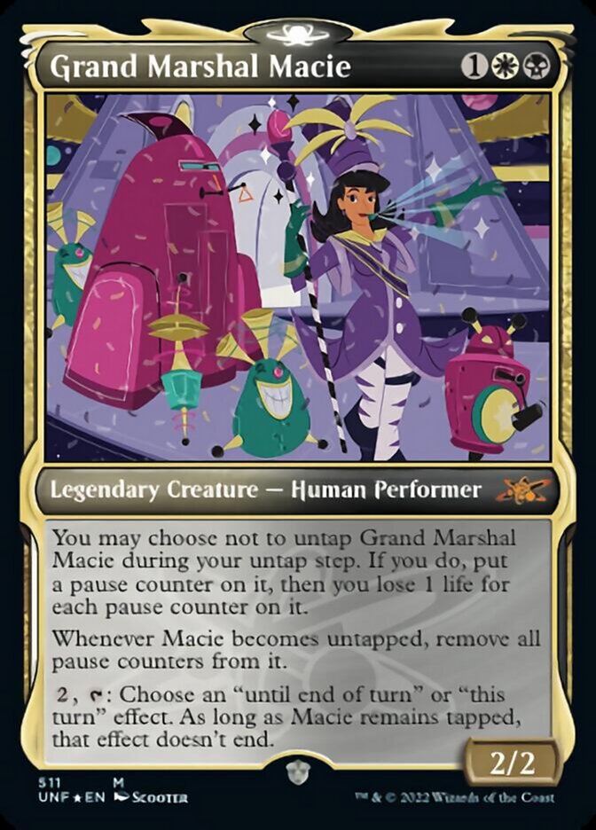 Grand Marshal Macie (Showcase) (Galaxy Foil) [Unfinity] | Webway Games