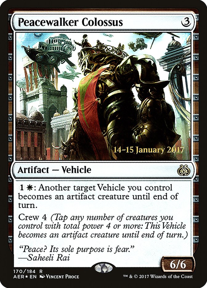 Peacewalker Colossus [Aether Revolt Prerelease Promos] | Webway Games