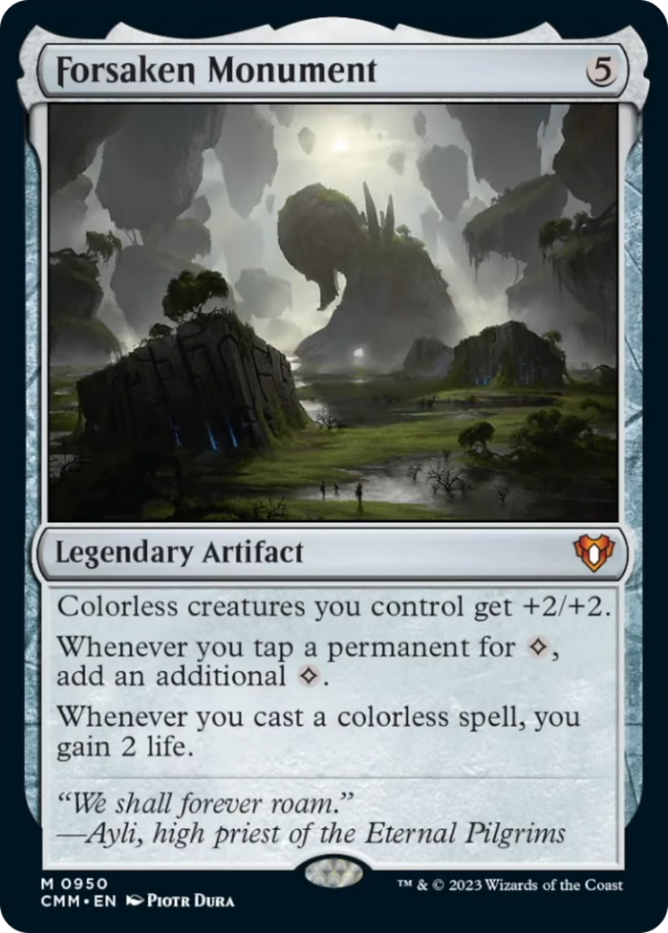 Forsaken Monument [Commander Masters] | Webway Games