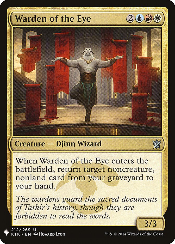 Warden of the Eye [Mystery Booster] | Webway Games