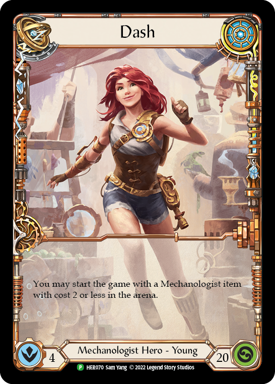 Dash [HER070] (Promo)  Cold Foil | Webway Games