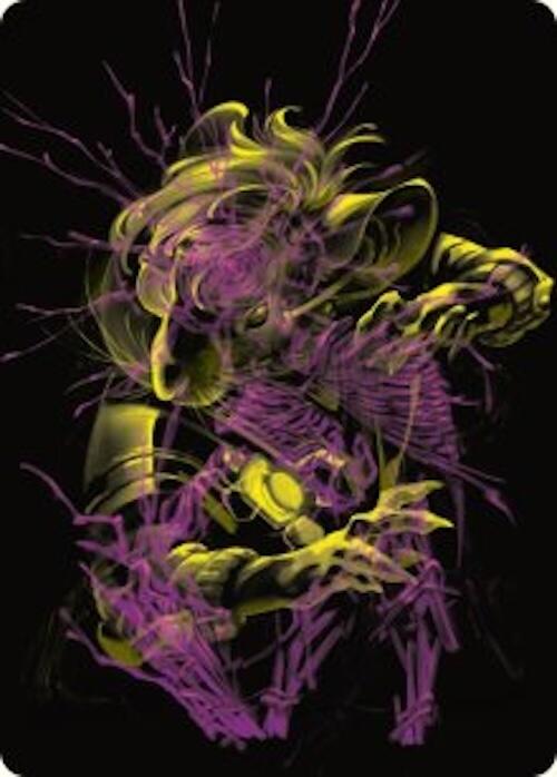 Nashi, Searcher in the Dark Art Card (43/54) [Duskmourn: House of Horror Art Series] | Webway Games