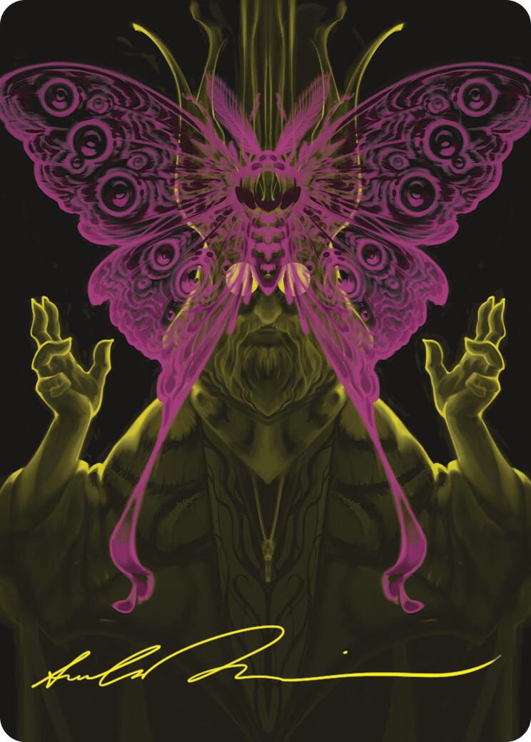 Victor, Valgavoth's Seneschal Art Card (44/54) (Gold-Stamped Signature) [Duskmourn: House of Horror Art Series] | Webway Games