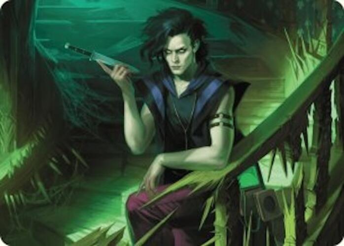 Winter, Misanthropic Guide Art Card [Duskmourn: House of Horror Art Series] | Webway Games
