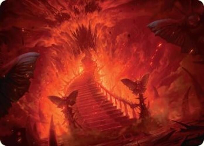 Mountain Art Card [Duskmourn: House of Horror Art Series] | Webway Games