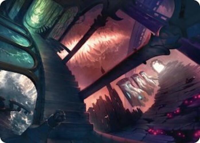 Terramorphic Expanse Art Card [Duskmourn: House of Horror Art Series] | Webway Games