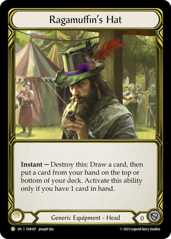 Ragamuffin's Hat [FAB187] (Promo)  Cold Foil | Webway Games