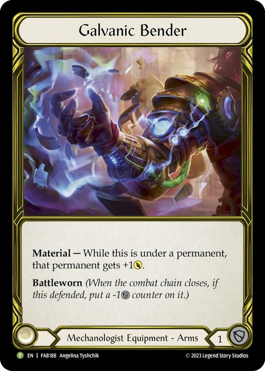 Galvanic Bender [FAB188] (Promo)  Cold Foil | Webway Games