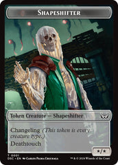 Shapeshifter // Insect (0022) Double-Sided Token [Duskmourn: House of Horror Commander Tokens] | Webway Games