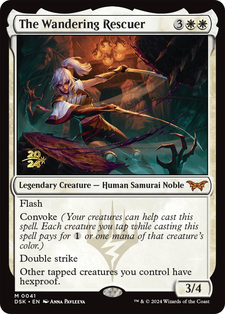 The Wandering Rescuer [Duskmourn: House of Horror Prerelease Promos] | Webway Games
