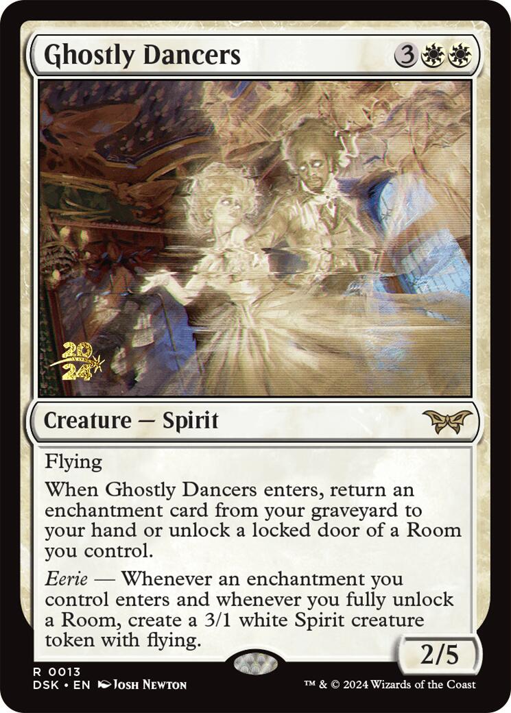 Ghostly Dancers [Duskmourn: House of Horror Prerelease Promos] | Webway Games