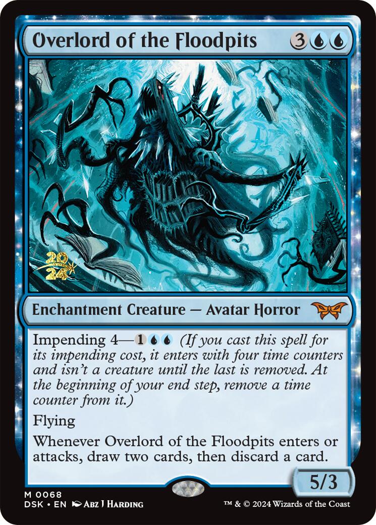Overlord of the Floodpits [Duskmourn: House of Horror Prerelease Promos] | Webway Games