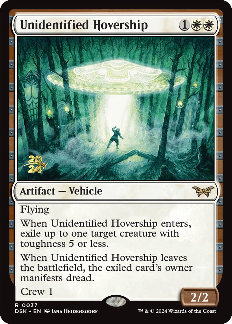 Unidentified Hovership [Duskmourn: House of Horror Prerelease Promos] | Webway Games