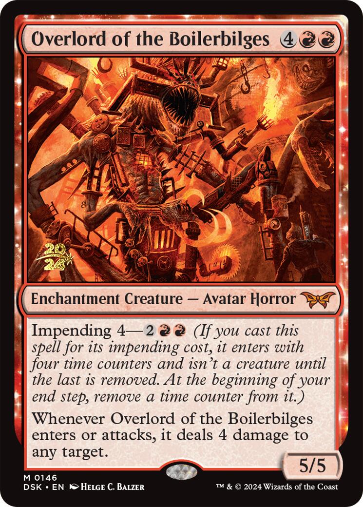 Overlord of the Boilerbilges [Duskmourn: House of Horror Prerelease Promos] | Webway Games