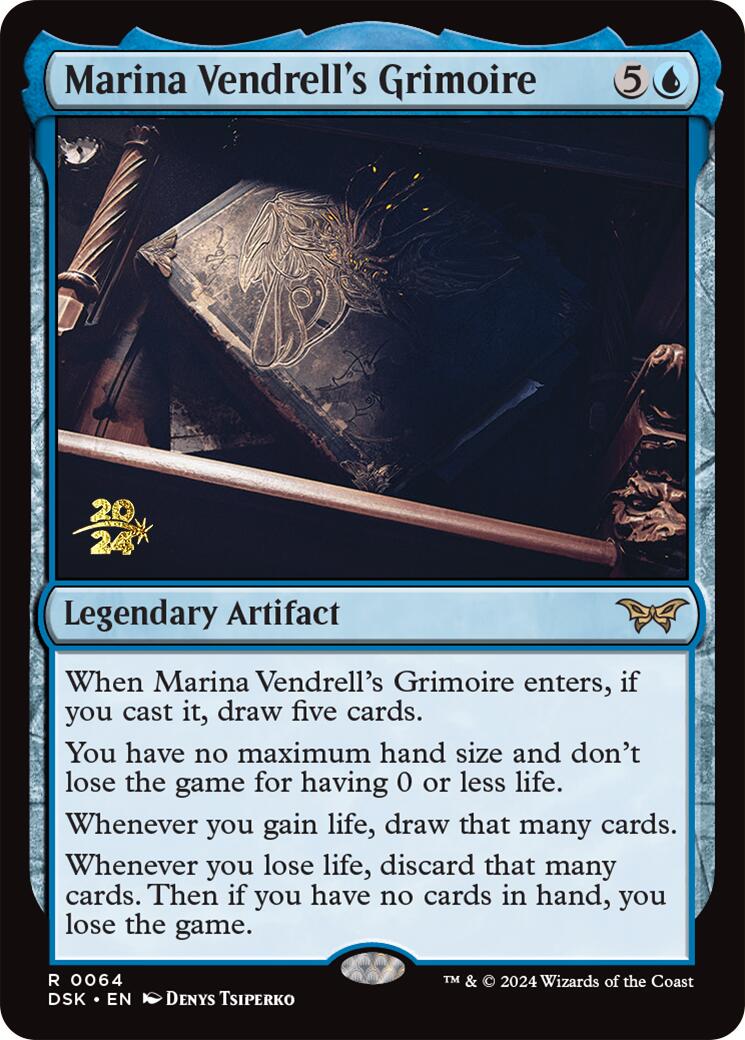 Marina Vendrell's Grimoire [Duskmourn: House of Horror Prerelease Promos] | Webway Games