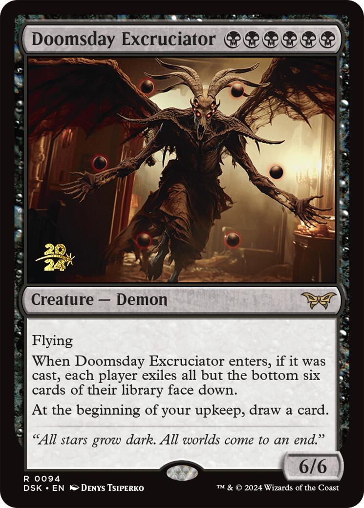 Doomsday Excruciator [Duskmourn: House of Horror Prerelease Promos] | Webway Games