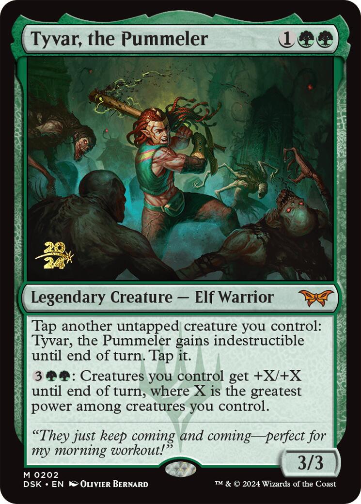 Tyvar, the Pummeler [Duskmourn: House of Horror Prerelease Promos] | Webway Games
