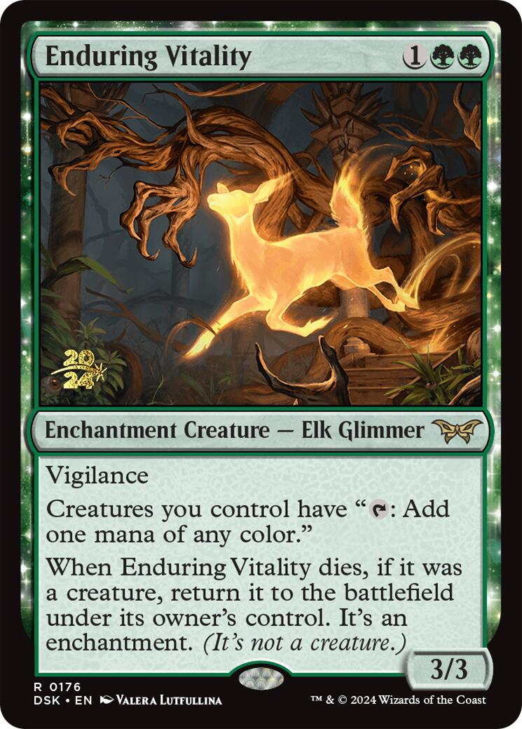 Enduring Vitality [Duskmourn: House of Horror Prerelease Promos] | Webway Games