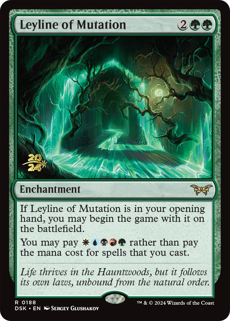 Leyline of Mutation [Duskmourn: House of Horror Prerelease Promos] | Webway Games