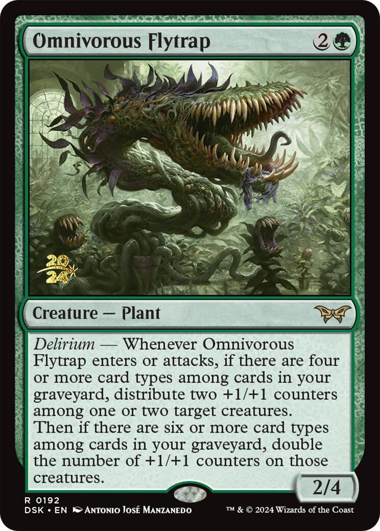 Omnivorous Flytrap [Duskmourn: House of Horror Prerelease Promos] | Webway Games