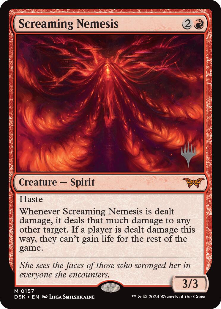 Screaming Nemesis (Promo Pack) [Duskmourn: House of Horror Promos] | Webway Games