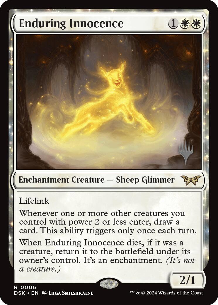 Enduring Innocence (Promo Pack) [Duskmourn: House of Horror Promos] | Webway Games
