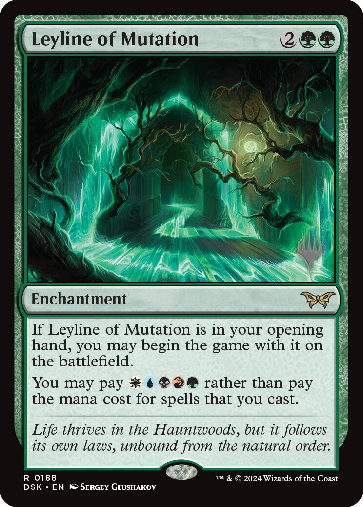 Leyline of Mutation (Promo Pack) [Duskmourn: House of Horror Promos] | Webway Games