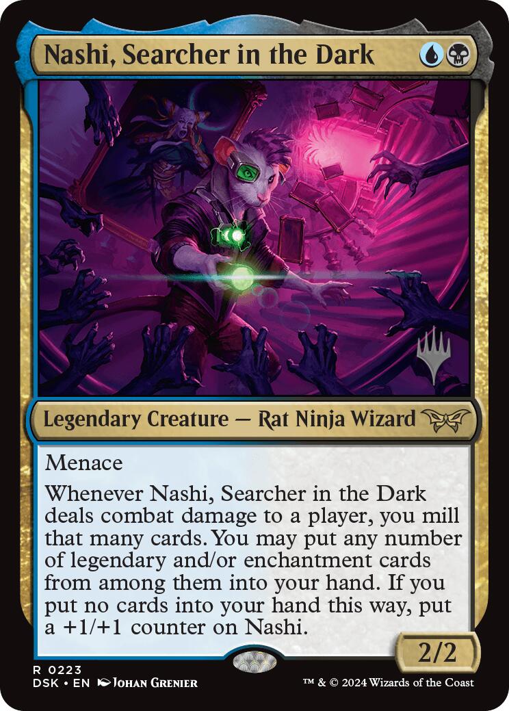Nashi, Searcher in the Dark (Promo Pack) [Duskmourn: House of Horror Promos] | Webway Games
