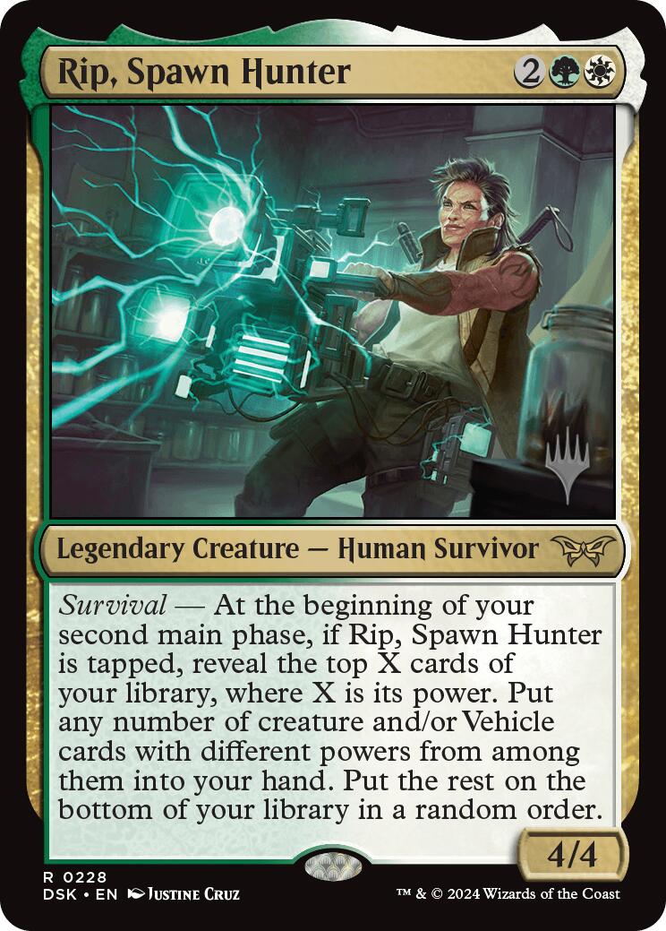 Rip, Spawn Hunter (Promo Pack) [Duskmourn: House of Horror Promos] | Webway Games