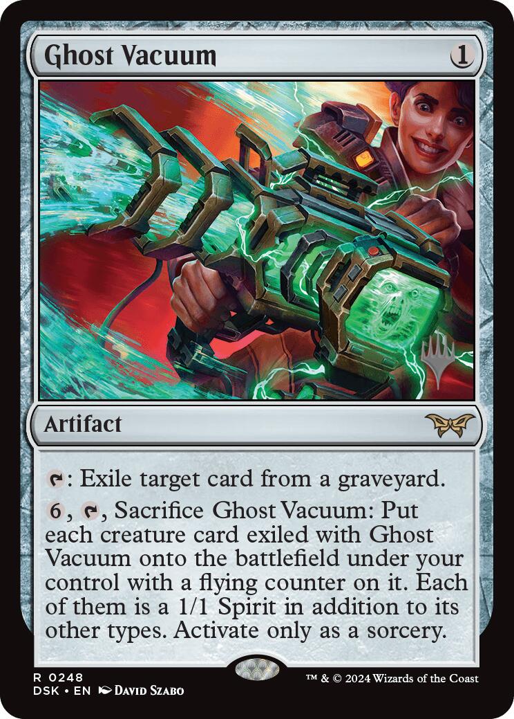 Ghost Vacuum (Promo Pack) [Duskmourn: House of Horror Promos] | Webway Games