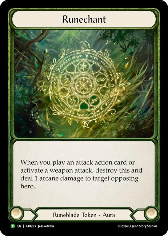 Runechant [FAB283] (Promo)  Cold Foil | Webway Games
