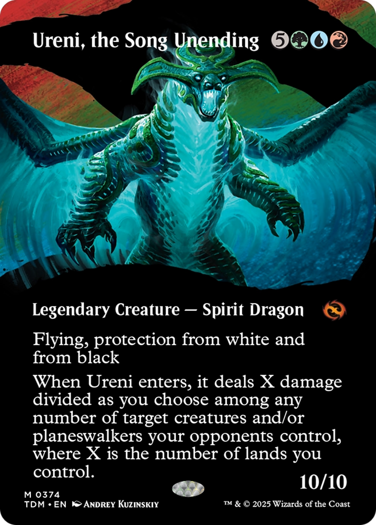 Ureni, the Song Unending (Borderless) [Tarkir: Dragonstorm] | Webway Games
