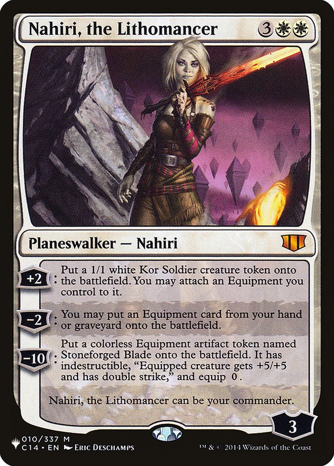 Nahiri, the Lithomancer [The List] | Webway Games