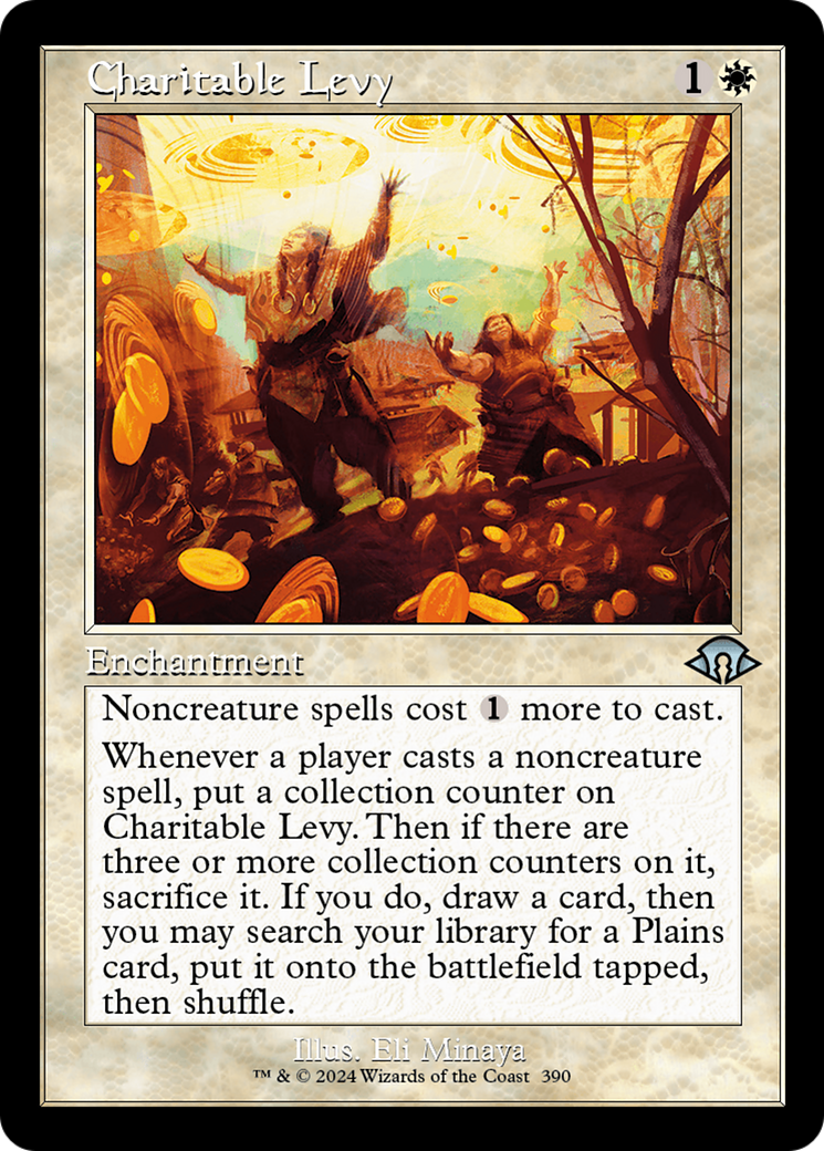 Charitable Levy (Retro) [Modern Horizons 3] | Webway Games